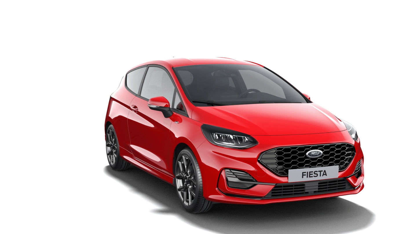 Ford Fiesta ST-Line X from 3/4 front angle