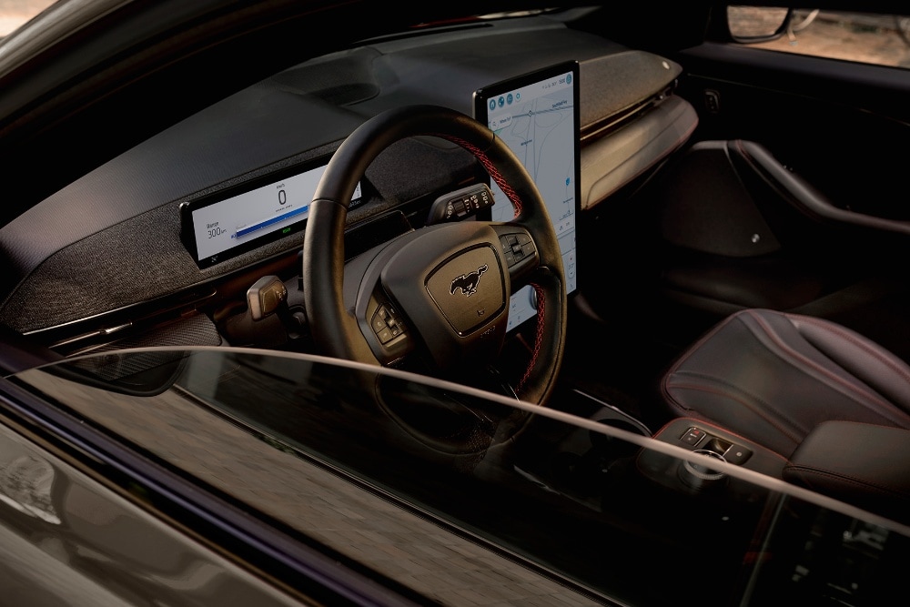 Ford SYNC 4A inside Mustang Mach-E