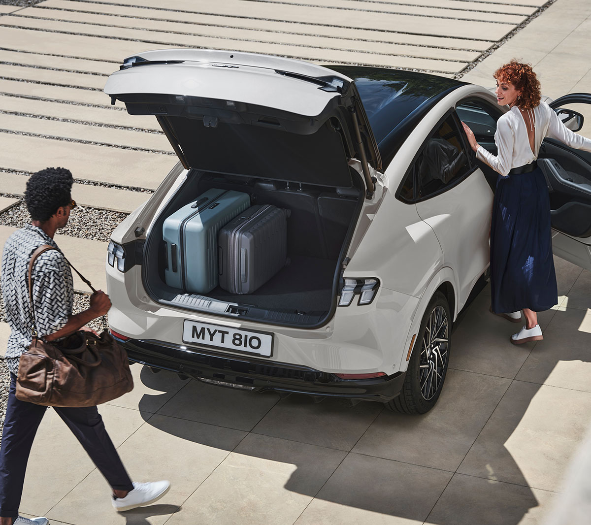 Ford Mustang Mach-E GT showing hands free tailgate