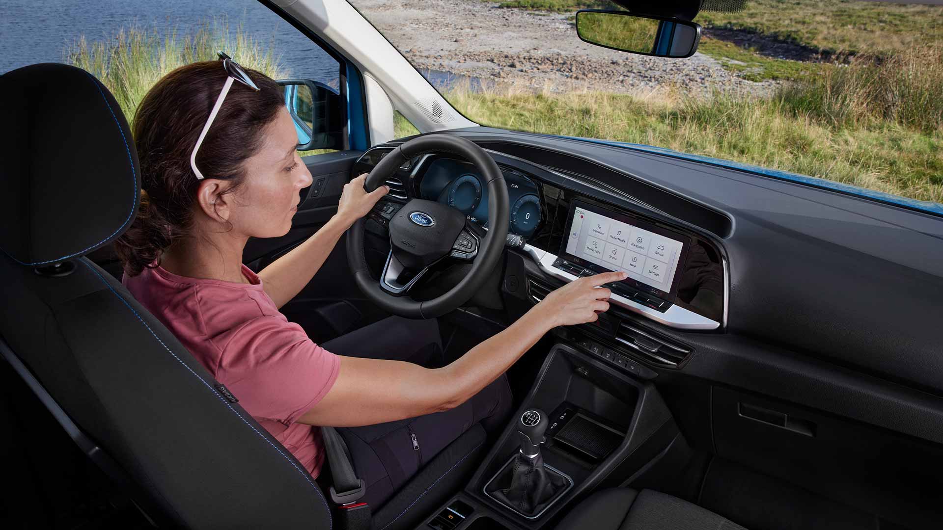 Ford Tourneo Connectin digitaalinen mittaristo