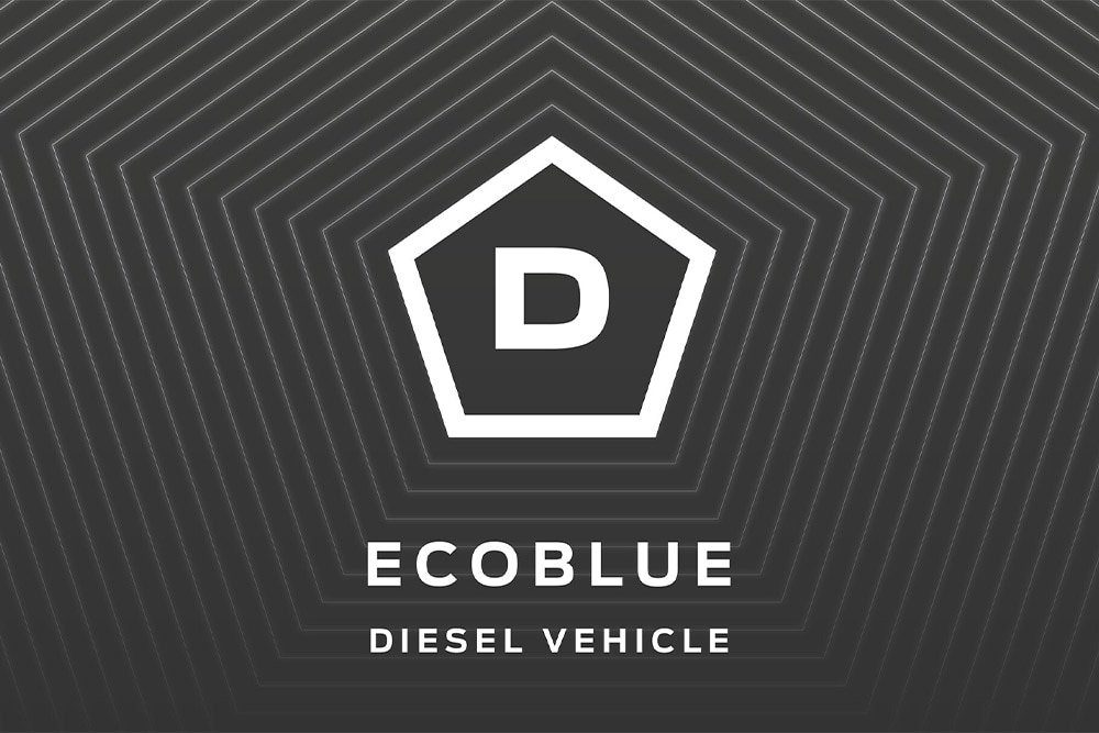 EcoBlue-dieselmoottorikuvake