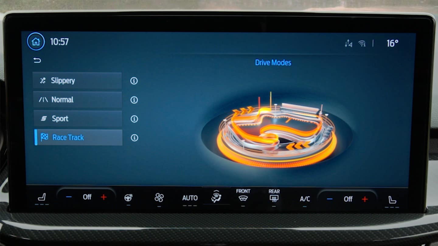 Selectable drive modes Selectable drive modes