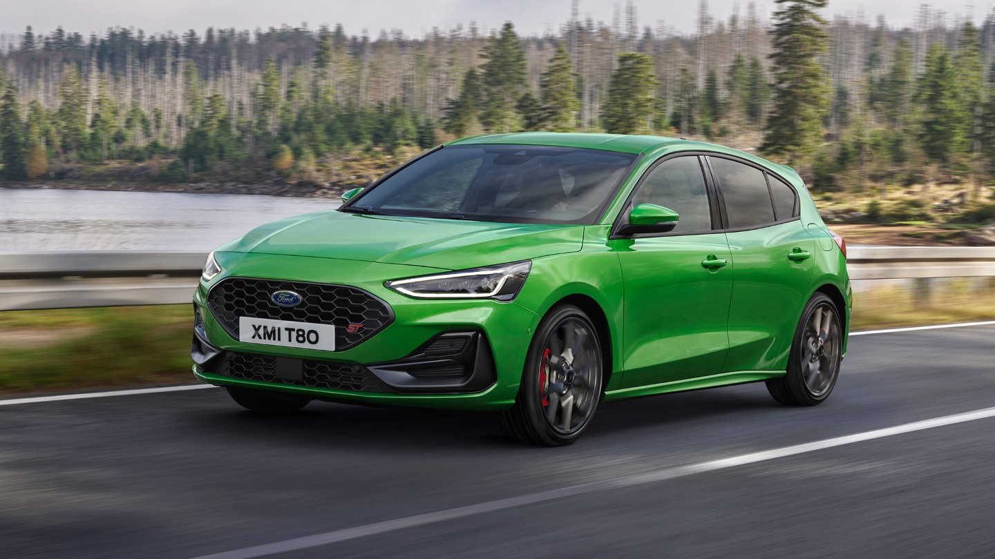 Focus ST in motion