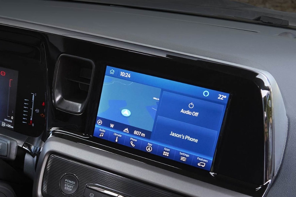 Ford Tourneo Courierin puhelinpidike.