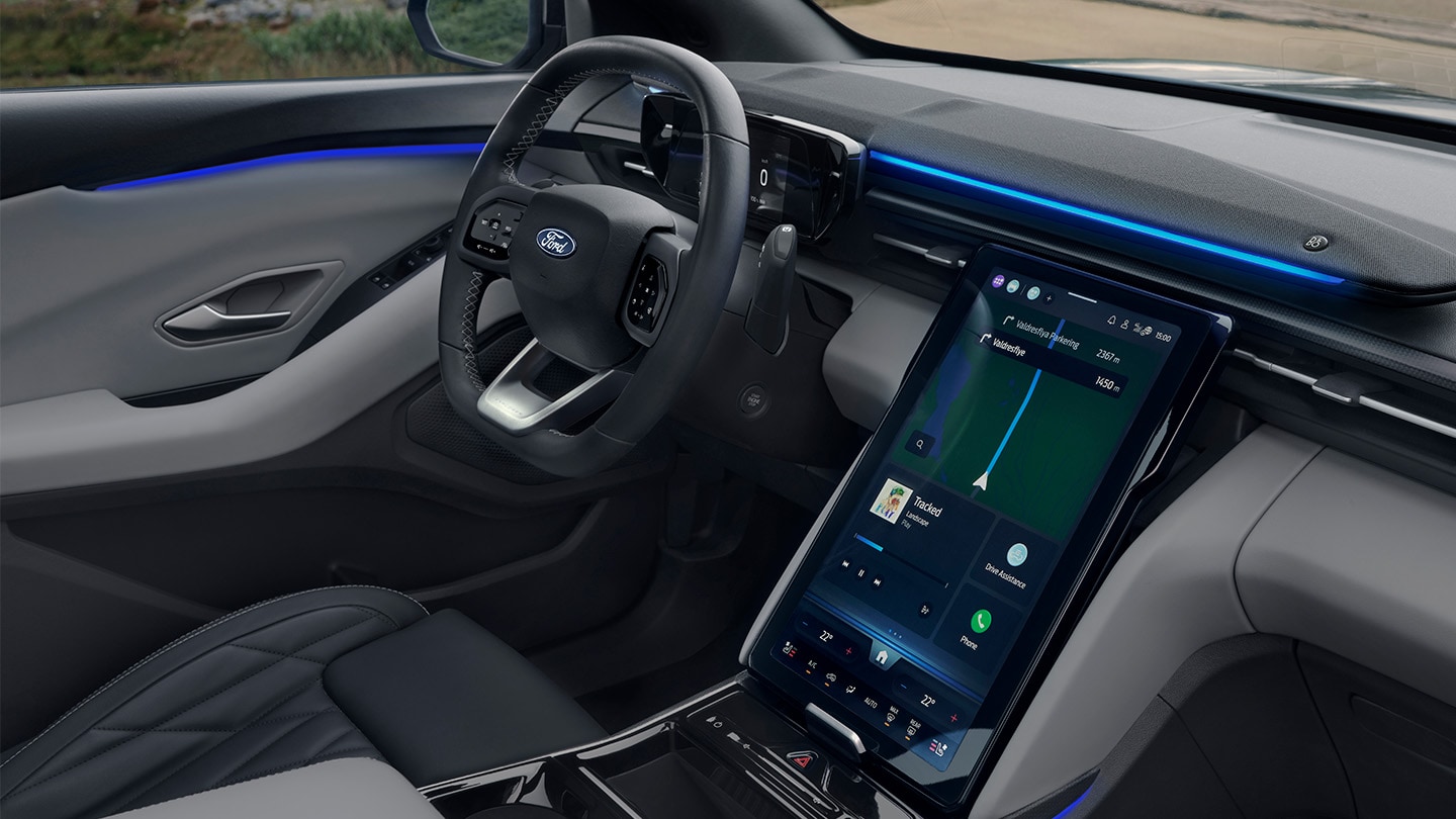 New All-Electric Ford Explorer® interior