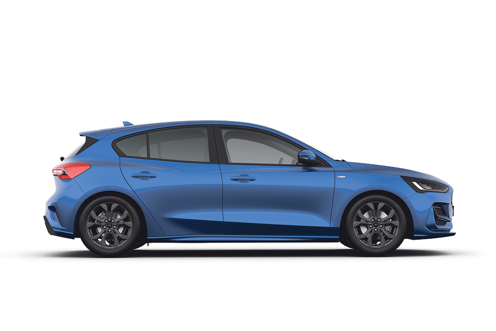 Ford Focus sivusta kuvattuna