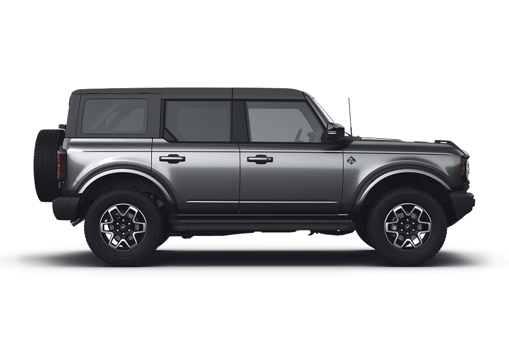 Ford Bronco sivusta kuvattuna