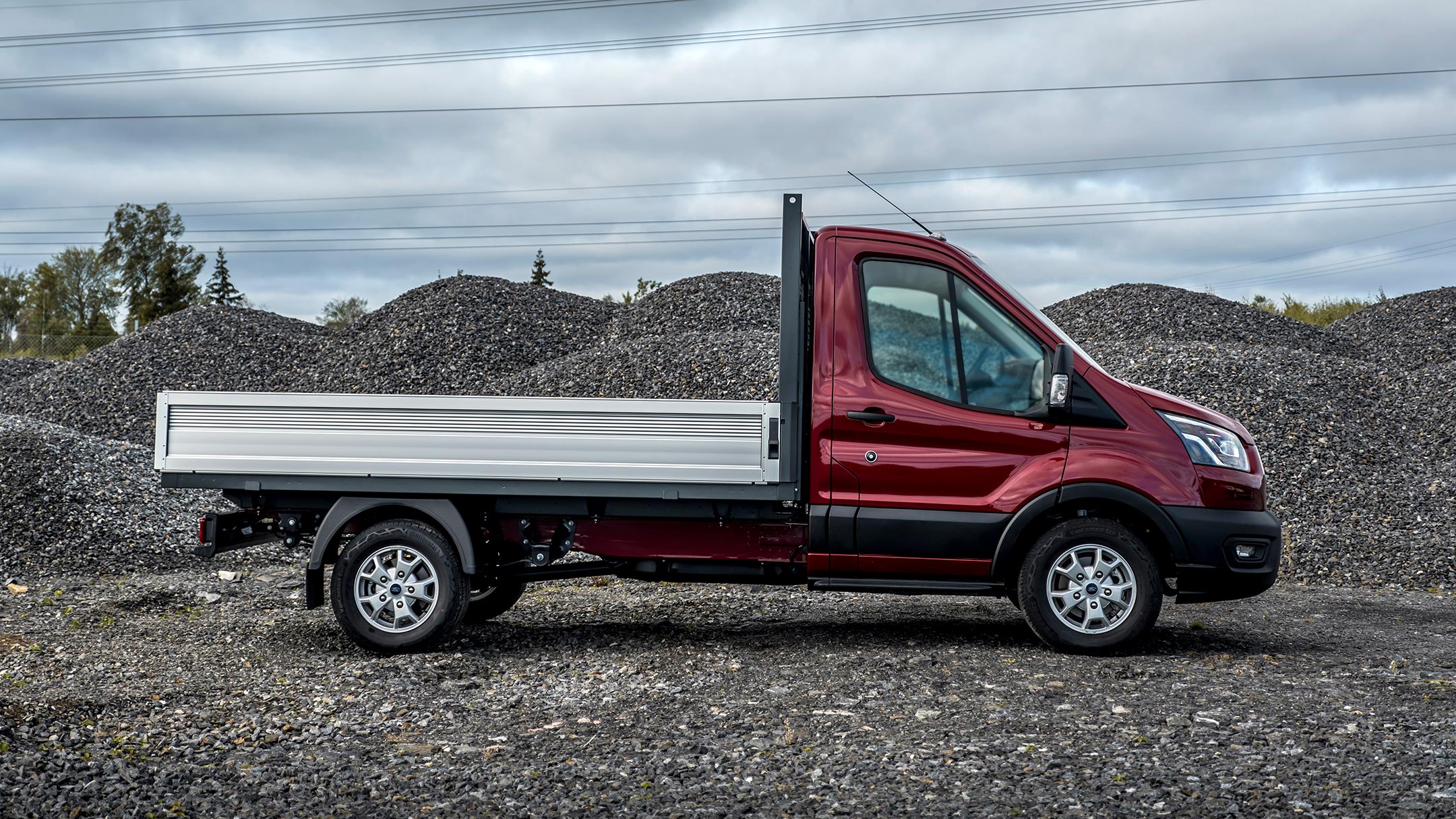 New Transit Chassis Cab side view