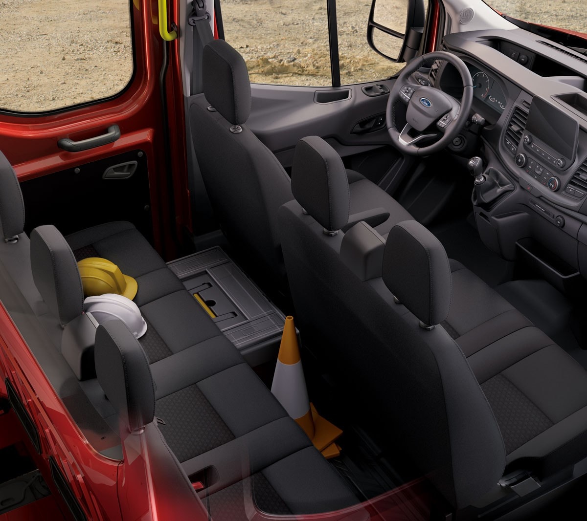 Ford Transit Chassis Cab interior view