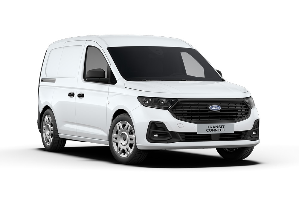 Valkoinen Ford Transit Connect Limited