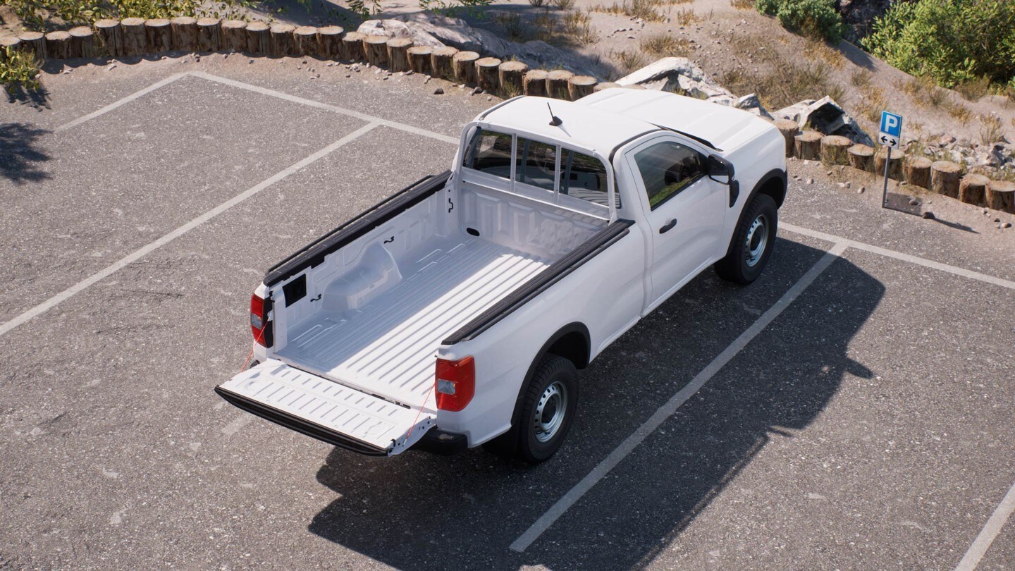 Täysin uusi Ford Ranger Frozen White -normaalivärillä