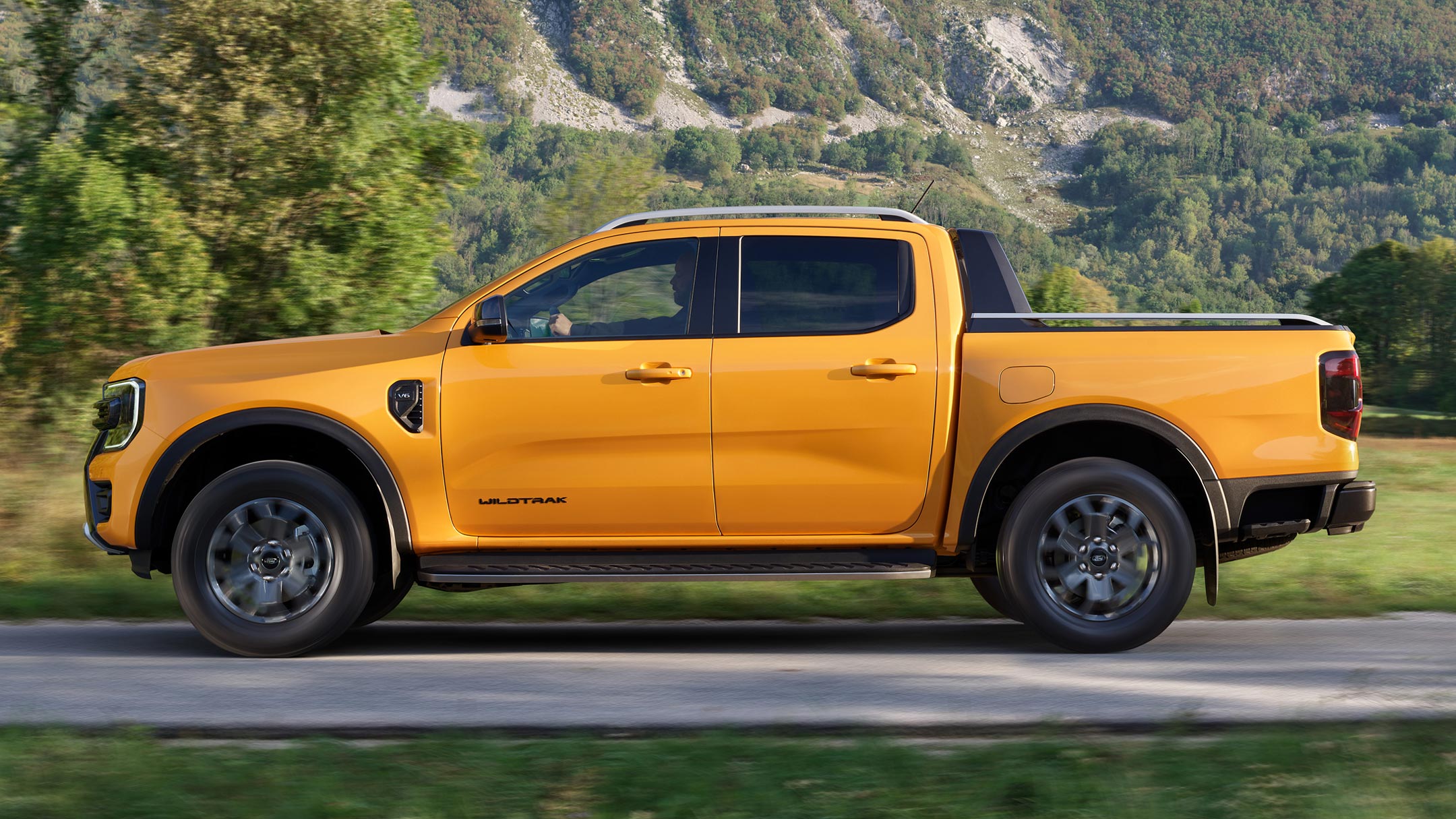 All-New Ford Ranger Wildtrak exterior side view