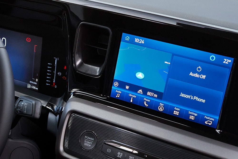 Ford Transit Courierin puhelimen pidike
