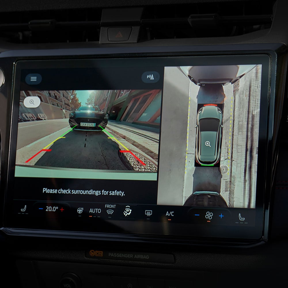 Ford digitaalinen taustakamera