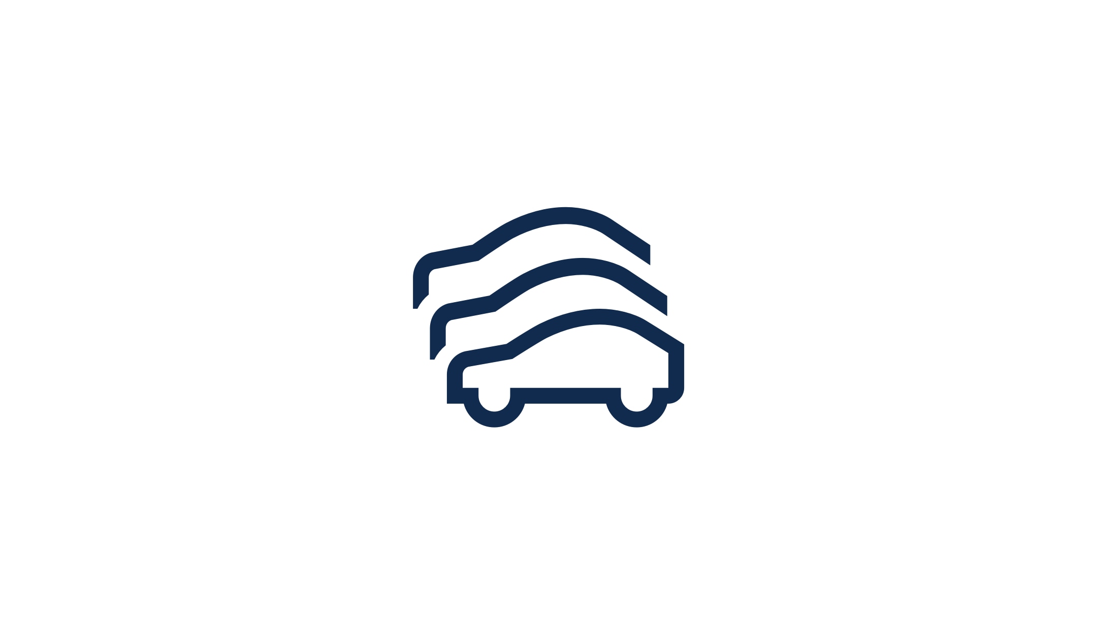 Auton ääriviivakuvake, jonka yläpuolella on aaltoilevia viivoja, viitaten avoautoon tai kangaskattoiseen ajoneuvoon.