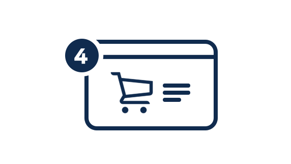 Viimeistele tilauksesi kassalla