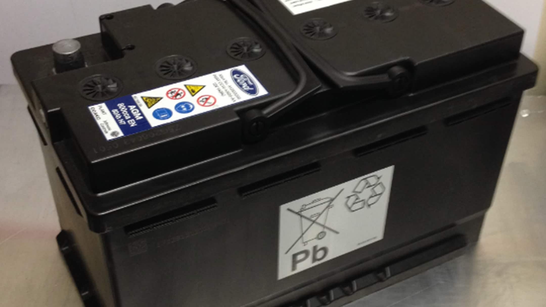 Twin High Performance AGM Batteries