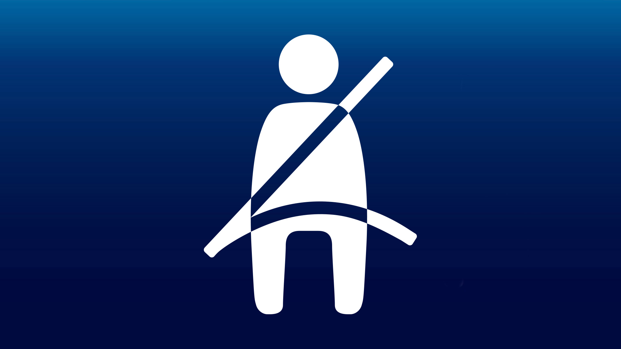 Seat belt reminder icon